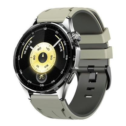Stegosaurus Pin Buckle Two Color Silicone Watch Band, 22mm