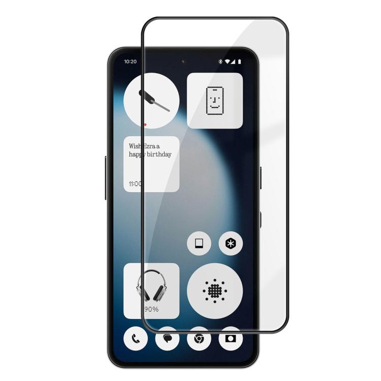 Kalebol High-Aluminum Screen-Printed Full-Coverage Anti-Fingerprint Black-Bordered HD Tempered Glass Film, For Nothing Phone 4b, For Nothing Phone 4a Pro, For Nothing Phone 4a, For Nothing Phone 3a Lite, For Nothing Phone 3, For Nothing CMF Phone 2 Pro...