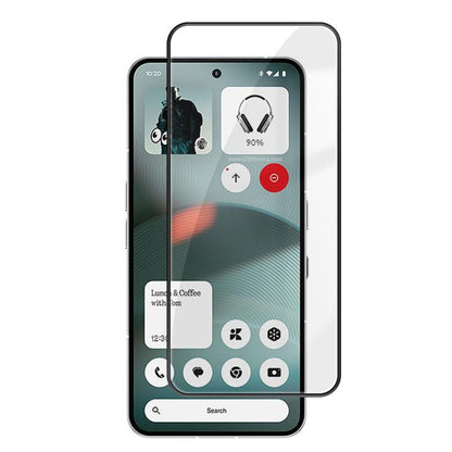Kalebol High-Aluminum Screen-Printed Full-Coverage Anti-Fingerprint Black-Bordered HD Tempered Glass Film, For Nothing Phone 4b, For Nothing Phone 4a Pro, For Nothing Phone 4a, For Nothing Phone 3a Lite, For Nothing Phone 3, For Nothing CMF Phone 2 Pro...