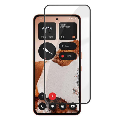 Kalebol High-Aluminum Screen-Printed Full-Coverage Anti-Fingerprint Black-Bordered HD Tempered Glass Film, For Nothing Phone 4b, For Nothing Phone 4a Pro, For Nothing Phone 4a, For Nothing Phone 3a Lite, For Nothing Phone 3, For Nothing CMF Phone 2 Pro...