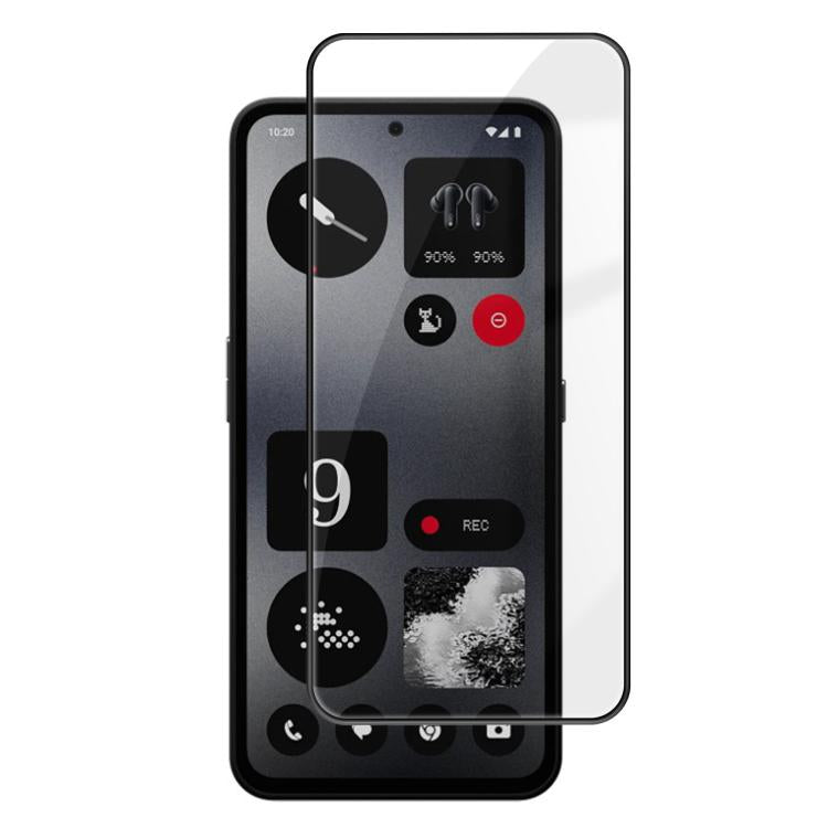 Kalebol High-Aluminum Screen-Printed Full-Coverage Anti-Fingerprint Black-Bordered HD Tempered Glass Film, For Nothing Phone 4b, For Nothing Phone 4a Pro, For Nothing Phone 4a, For Nothing Phone 3a Lite, For Nothing Phone 3, For Nothing CMF Phone 2 Pro...