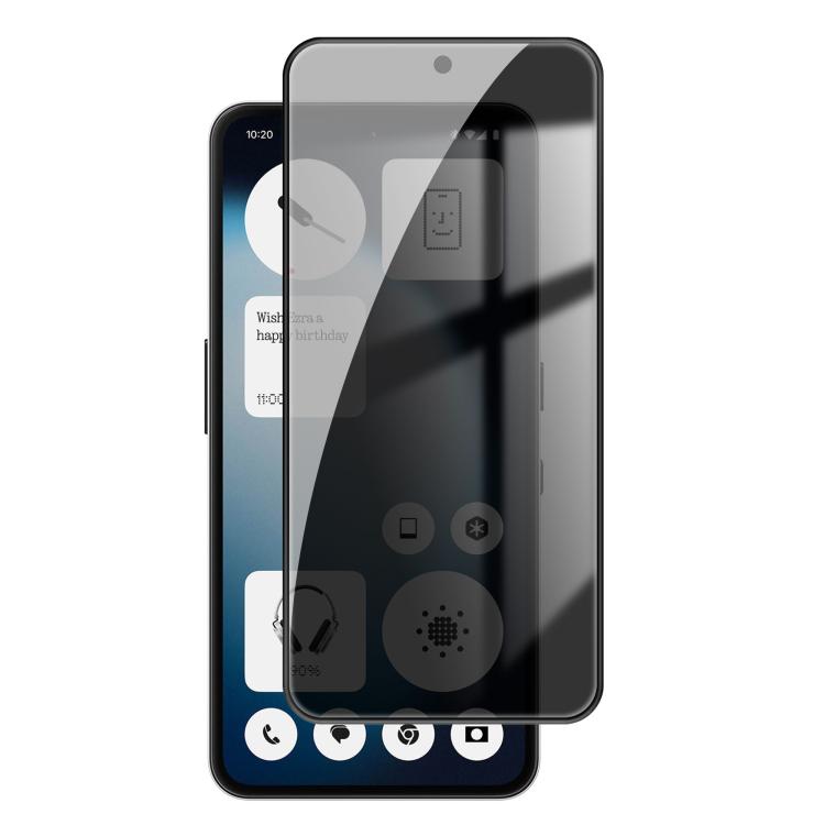Kalebol High-Aluminum Screen-Printed Full-Coverage Black-Border Privacy Tempered Glass Film, For Nothing Phone 4b, For Nothing Phone 4a Pro, For Nothing Phone 4a, For Nothing Phone 3a Lite, For Nothing Phone 3, For Nothing CMF Phone 2 Pro              ...