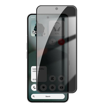 Kalebol High-Aluminum Screen-Printed Full-Coverage Black-Border Privacy Tempered Glass Film, For Nothing Phone 4b, For Nothing Phone 4a Pro, For Nothing Phone 4a, For Nothing Phone 3a Lite, For Nothing Phone 3, For Nothing CMF Phone 2 Pro              ...