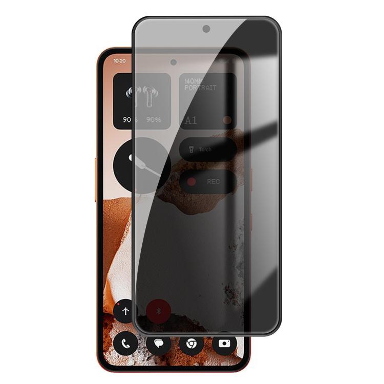 Kalebol High-Aluminum Screen-Printed Full-Coverage Black-Border Privacy Tempered Glass Film, For Nothing Phone 4b, For Nothing Phone 4a Pro, For Nothing Phone 4a, For Nothing Phone 3a Lite, For Nothing Phone 3, For Nothing CMF Phone 2 Pro              ...