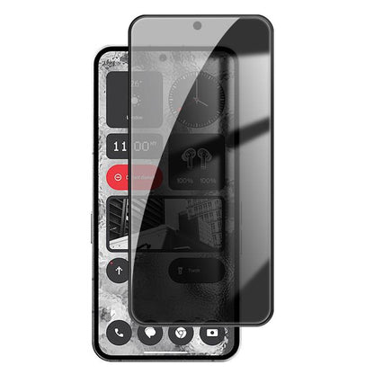 Kalebol High-Aluminum Screen-Printed Full-Coverage Black-Border Privacy Tempered Glass Film, For Nothing Phone 4b, For Nothing Phone 4a Pro, For Nothing Phone 4a, For Nothing Phone 3a Lite, For Nothing Phone 3, For Nothing CMF Phone 2 Pro              ...
