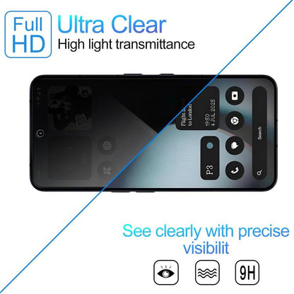 10pcs Kalebol High-Aluminum Screen-Printed Full-Coverage Black-Border Privacy Tempered Glass Film, For Nothing Phone 4b, For Nothing Phone 4a Pro, For Nothing Phone 4a, For Nothing Phone 3a Lite, For Nothing Phone 3, For Nothing CMF Phone 2 Pro        ...