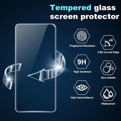 Kalebol 10pcs High-Aluminum Semi-Screen Anti-Fingerprint HD Tempered Glass Film, For Nothing Phone 4b, For Nothing Phone 4a Pro, For Nothing Phone 4a, For Nothing Phone 3a Lite, For Nothing Phone 3, For Nothing CMF Phone 2 Pro, For Nothing Phone 3a    ...