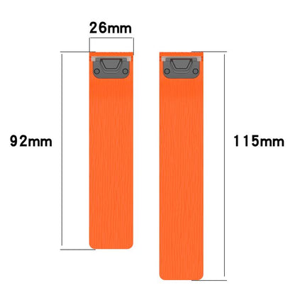 Pleated Texture Magnetic Silicone Watch Band, For Amazfit T-Rex Ultra 2