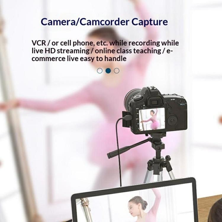 HU-08A Adaptateur de capture HD 1080P 60Hz HDMI vers USB 3.0 / Type-C 2 en 1, HU-08A