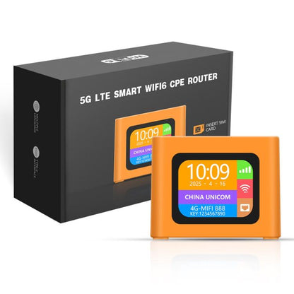 Q51-E SIM-Kartensteckplatz und RJ45-Anschluss 4G LTE WiFi 6 Router CPE Wireless Modem, EU-Stecker, UK-Stecker