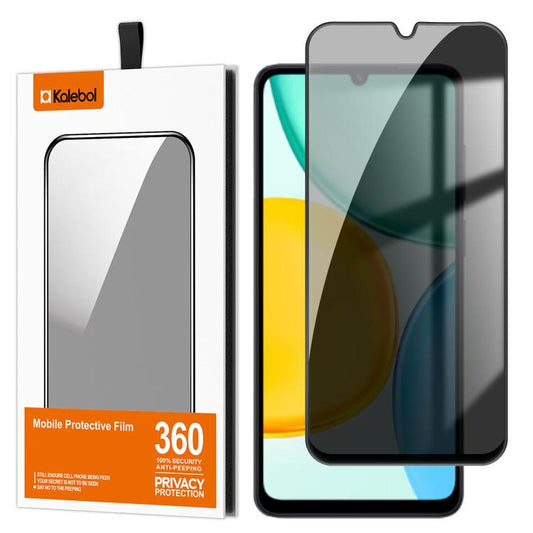 Kalebol High-Aluminum Screen-Printed Full-Coverage Black-Border Privacy Tempered Glass Film, For Honor X5d 4G, For Honor 600 Pro Global, For Honor 600 Global, For Honor 600 Lite Global, For Honor X6d 5G, For Honor Magic8 Pro Air, For Honor Power2      ...