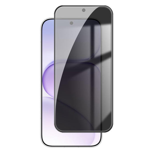 Kalebol High-Aluminum Screen-Printed Full-Coverage Black-Border Privacy Tempered Glass Film, For Honor 600 Super Edition, For Honor 500 Smart Indian 5G, For Honor X5d 4G, For Honor 600 Pro Global, For Honor 600 Global, For Honor 600 Lite Global        ...