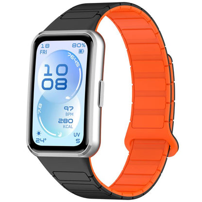 I-Shaped Adjustable Magnetic Silicone Watch Band, For Huawei Band 11 / Band 11 Pro