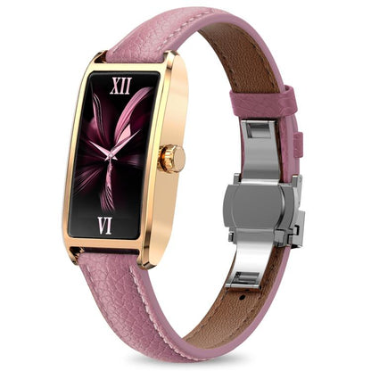 Dora T 1.13 inch AMOLED Screen IP68 Waterproof Lady Smart Watch, Supports Health Monitoring