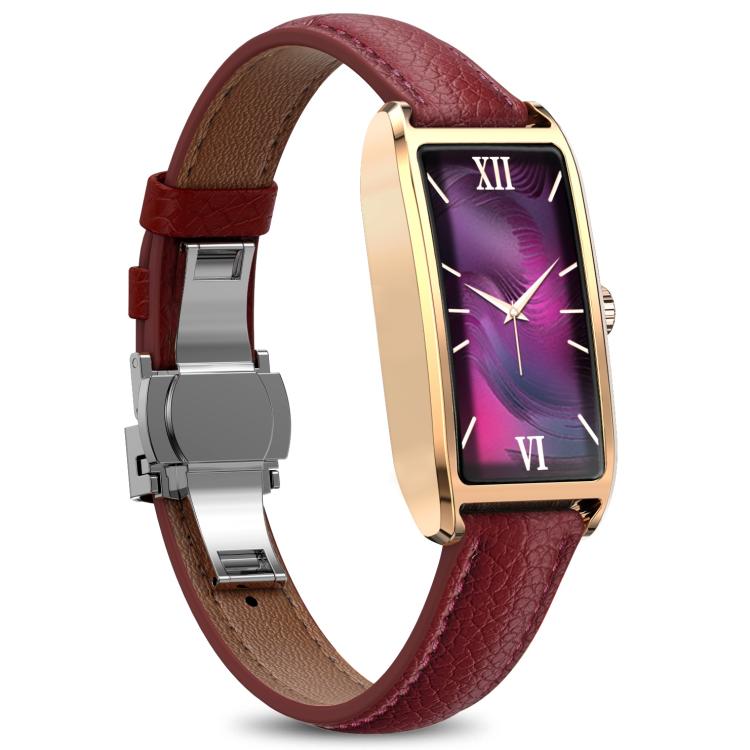 Dora T 1.13 inch AMOLED Screen IP68 Waterproof Lady Smart Watch, Supports Health Monitoring