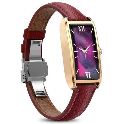 Dora T 1.13 inch AMOLED Screen IP68 Waterproof Lady Smart Watch, Supports Health Monitoring