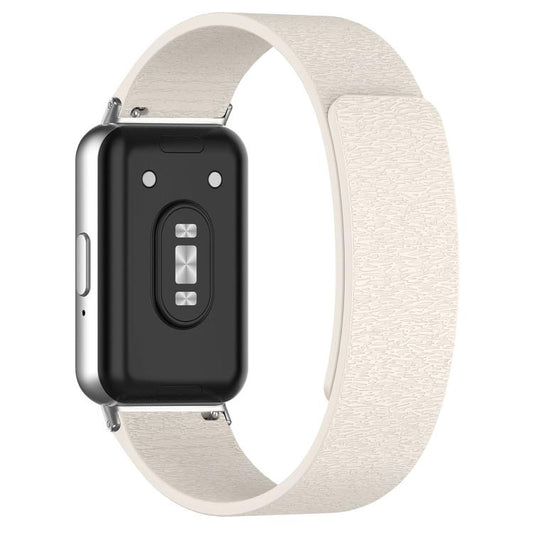 Cloud Wood Grain Magnetic Silicone Watch Band, For Huawei Band 11 / Band 11 Pro