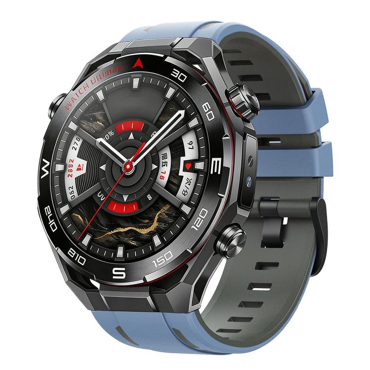 Speed Shadow Sports Two Color Silicone Watch Band, 22mm