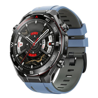 Speed Shadow Sports Two Color Silicone Watch Band, 22mm