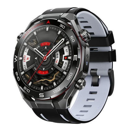 Speed Shadow Sports Two Color Silicone Watch Band, 22mm