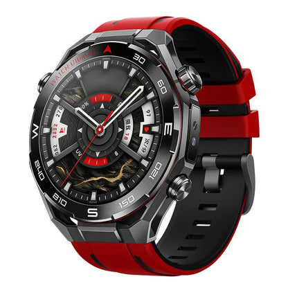 Speed Shadow Sports Two Color Silicone Watch Band, 22mm