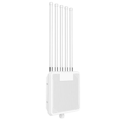 HW3000L IP67 Waterproof 3000Mbps WiFi 6 2.4 / 5G Dual Band High Gain Antenna POE Router, US Plug, EU Plug, UK Plug, AU Plug