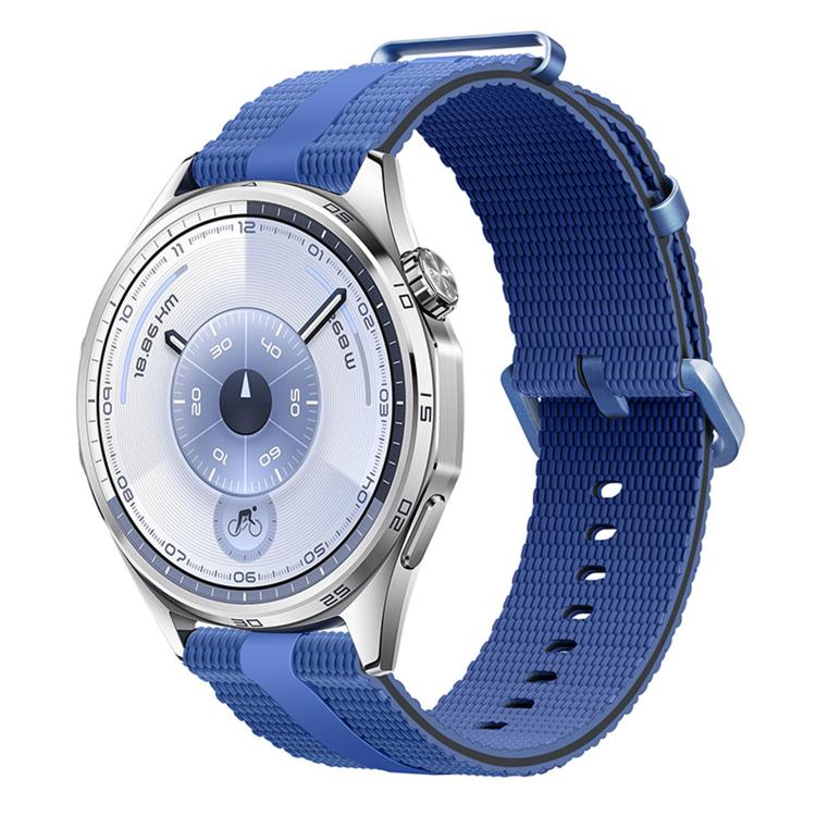 Line Pattern Silicone Watch Band, 18mm, 20mm, 22mm