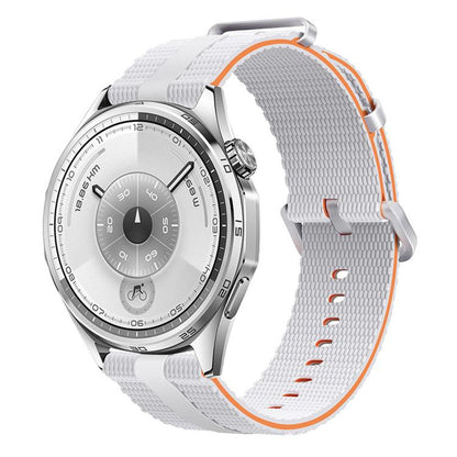Line Pattern Silicone Watch Band, 18mm, 20mm, 22mm