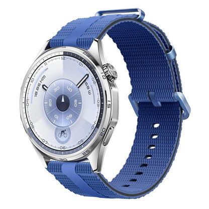 Line Pattern Silicone Watch Band, 18mm, 20mm, 22mm