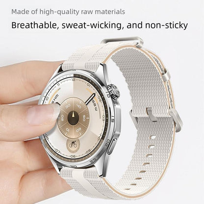 Line Pattern Silicone Watch Band, 18mm, 20mm, 22mm
