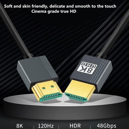 HDMI High-definition Cable 2.1 Version 8K Video Cable Computer TV Projector Connection Cable, 1.64ft, 3.3FT, 6.6FT