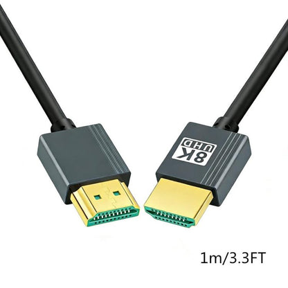 HDMI High-definition Cable 2.1 Version 8K Video Cable Computer TV Projector Connection Cable, 1.64ft, 3.3FT, 6.6FT