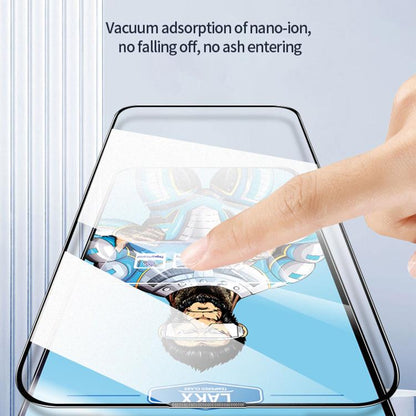 10pcs Blue Gorilla Anti-fingerprint Anti-static Silk Screen HD Electroplated Tempered Glass Film, For Realme Neo8, For Realme 16 Pro 5G, For Realme GT 8 Pro Global, For Realme C71 4G, For Realme C73 5G, For Realme Neo7 Turbo, For Realme GT 7T          ...