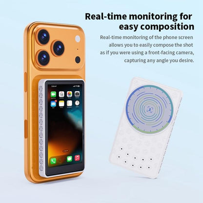 TP01 Écran tactile 4,02 pouces pour la photographie sur téléphone Écran d'affichage magnétique pour selfies