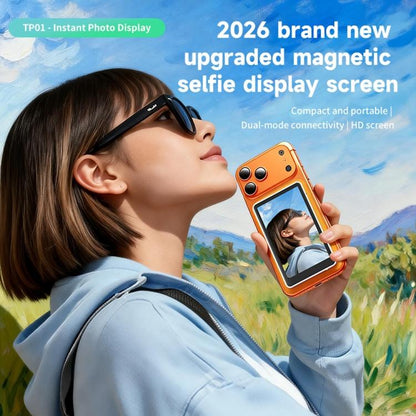 TP01 Écran tactile 4,02 pouces pour la photographie sur téléphone Écran d'affichage magnétique pour selfies