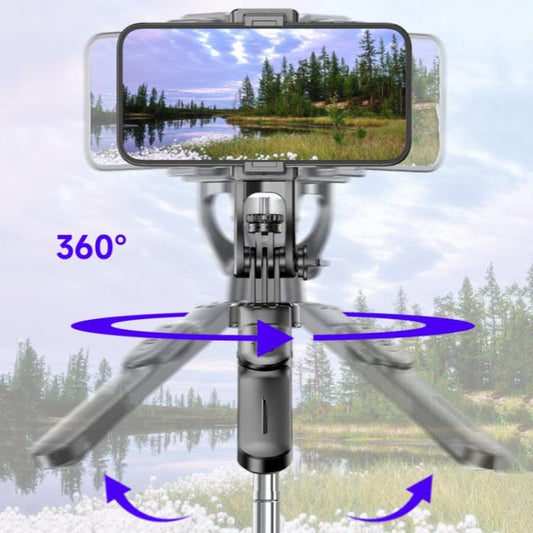 F05 Pour la photographie Vlogging Télécommande Support de téléphone Trépied perche à selfie extensible, F05