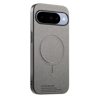 Fabric Magnetic PU Back Cover Phone Case, For Google Pixel 10a, For Google Pixel 10 Pro XL, For Google Pixel 9a, For Google Pixel 9 Pro XL, For Google Pixel 10 / 10 Pro, For Google Pixel 9 / 9 Pro
