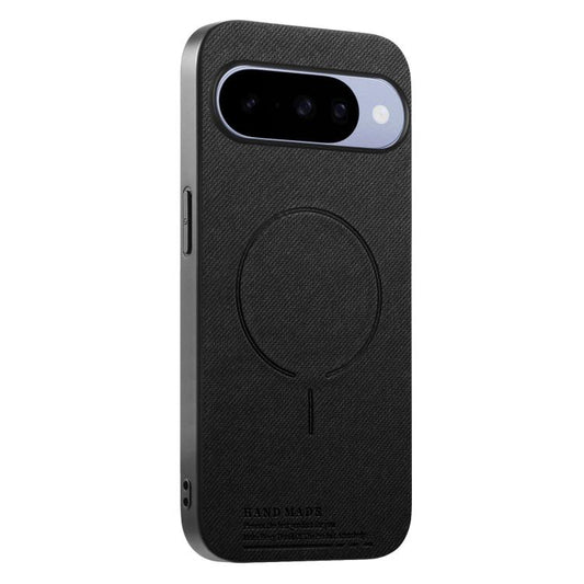 Fabric Magnetic PU Back Cover Phone Case, For Google Pixel 11 Pro XL, For Google Pixel 11, For Google Pixel 11 Pro, For Google Pixel 10a, For Google Pixel 10 Pro XL, For Google Pixel 9a, For Google Pixel 9 Pro XL, For Google Pixel 10 / 10 Pro