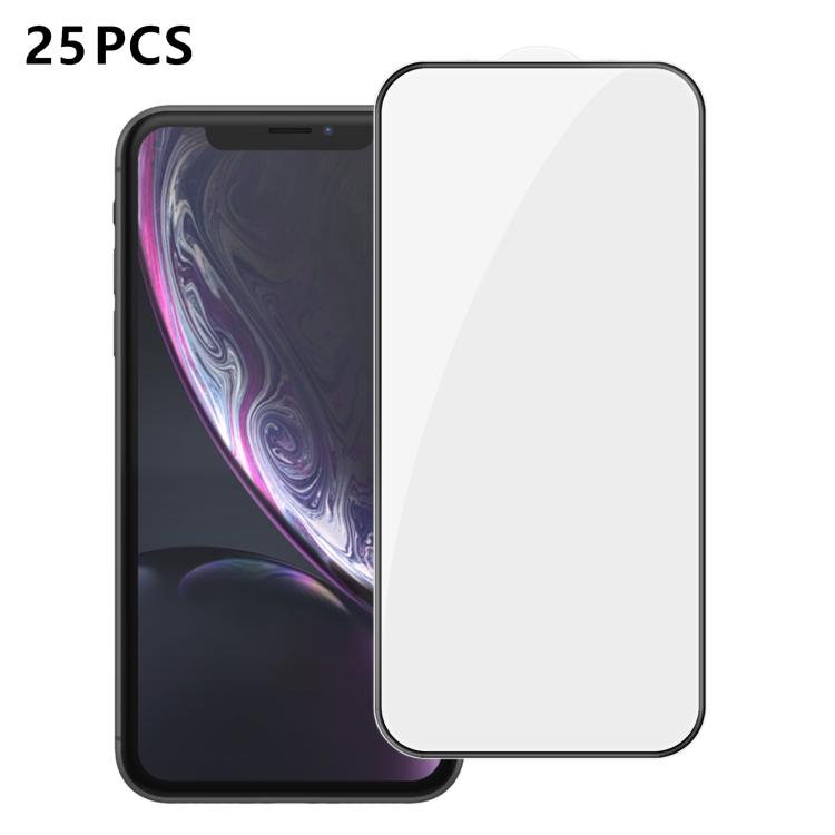 25pcs High-Aluminum Full-Coverage Anti-Fingerprint Screen-Printed HD Tempered Glass Film, For iPhone 18 Pro, For iPhone 18 Pro Max, For iPhone 17 Pro Max, For iPhone 17 Pro, For iPhone 17, For iPhone Air, For iPhone 16 Pro Max, For iPhone 16 Pro       ...