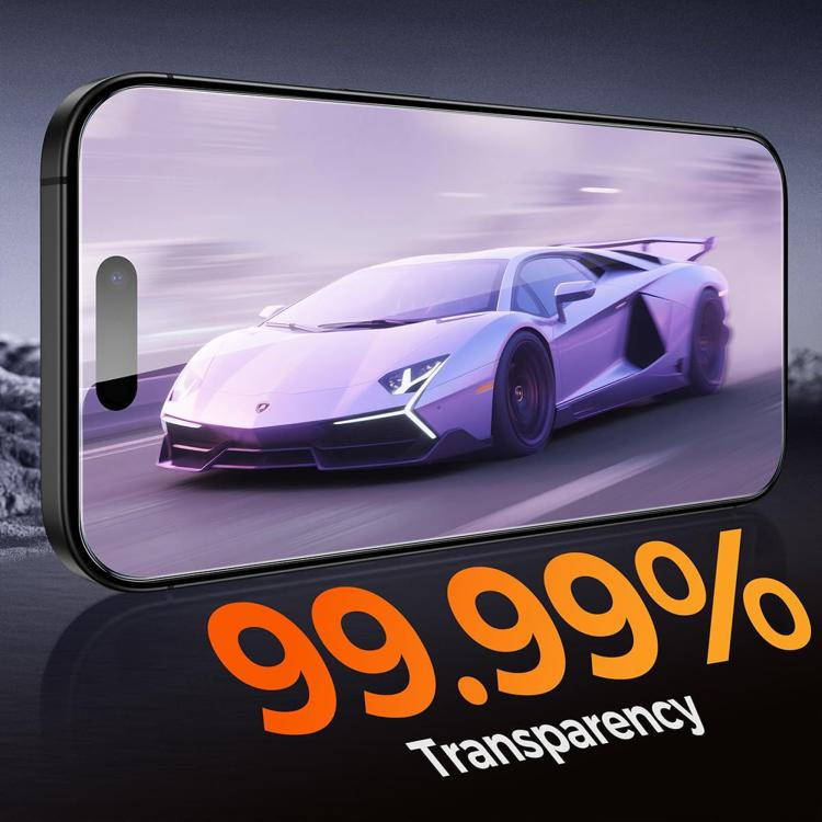 25pcs High-Aluminum Full-Coverage Anti-Fingerprint Screen-Printed HD Tempered Glass Film, For iPhone 18 Pro, For iPhone 18 Pro Max, For iPhone 17 Pro Max, For iPhone 17 Pro, For iPhone 17, For iPhone Air, For iPhone 16 Pro Max, For iPhone 16 Pro       ...