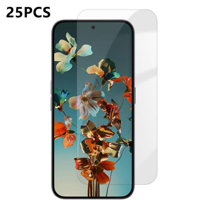 25pcs High-Aluminum Semi-Screen Anti-Fingerprint HD Tempered Glass Film, For Nothing Phone 4b, For Nothing Phone 4a Pro, For Nothing Phone 4a, For Nothing Phone 3a Lite, For Nothing Phone 3, For Nothing CMF Phone 2 Pro, For Nothing Phone 3a            ...