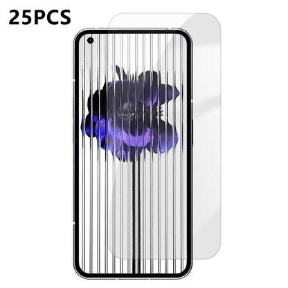 25pcs High-Aluminum Semi-Screen Anti-Fingerprint HD Tempered Glass Film, For Nothing Phone 4b, For Nothing Phone 4a Pro, For Nothing Phone 4a, For Nothing Phone 3a Lite, For Nothing Phone 3, For Nothing CMF Phone 2 Pro, For Nothing Phone 3a            ...