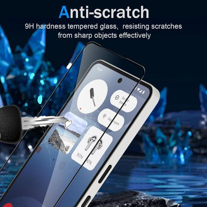 25pcs High-Aluminum Full-Coverage Anti-Fingerprint Screen-Printed HD Tempered Glass Film, For Nothing Phone 4b, For Nothing Phone 4a Pro, For Nothing Phone 4a, For Nothing Phone 3a Lite, For Nothing Phone 3, For Nothing CMF Phone 2 Pro                 ...