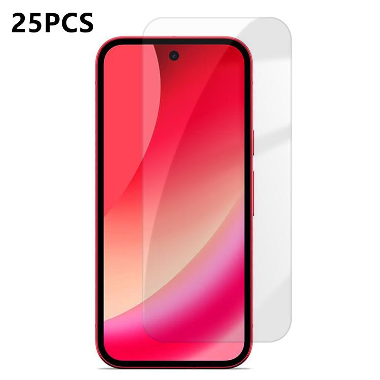 25pcs High-Aluminum Semi-Screen Anti-Fingerprint HD Tempered Glass Film, For Google Pixel 11 Pro XL, For Google Pixel 11, For Google Pixel 11 Pro, For Google Pixel 10a, For Google Pixel 10 Pro XL, For Google Pixel 10 Pro, For Google Pixel 10           ...