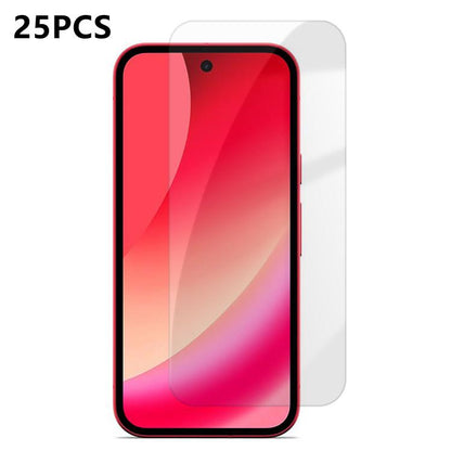 25pcs High-Aluminum Semi-Screen Anti-Fingerprint HD Tempered Glass Film, For Google Pixel 11 Pro XL, For Google Pixel 11, For Google Pixel 11 Pro, For Google Pixel 10a, For Google Pixel 10 Pro XL, For Google Pixel 10 Pro, For Google Pixel 10           ...