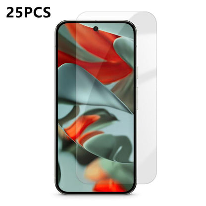25pcs High-Aluminum Semi-Screen Anti-Fingerprint HD Tempered Glass Film, For Google Pixel 11 Pro XL, For Google Pixel 11, For Google Pixel 11 Pro, For Google Pixel 10a, For Google Pixel 10 Pro XL, For Google Pixel 10 Pro, For Google Pixel 10           ...