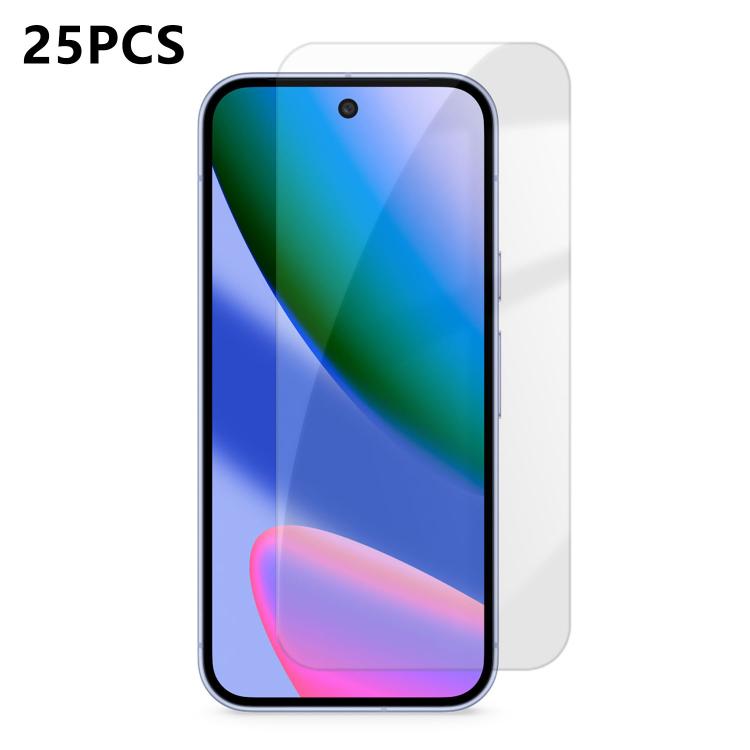 25pcs High-Aluminum Semi-Screen Anti-Fingerprint HD Tempered Glass Film, For Google Pixel 11 Pro XL, For Google Pixel 11, For Google Pixel 11 Pro, For Google Pixel 10a, For Google Pixel 10 Pro XL, For Google Pixel 10 Pro, For Google Pixel 10           ...
