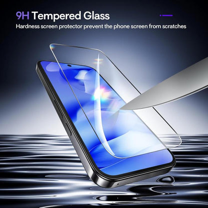 25pcs High-Aluminum Semi-Screen Anti-Fingerprint HD Tempered Glass Film, For Google Pixel 11 Pro XL, For Google Pixel 11, For Google Pixel 11 Pro, For Google Pixel 10a, For Google Pixel 10 Pro XL, For Google Pixel 10 Pro, For Google Pixel 10           ...