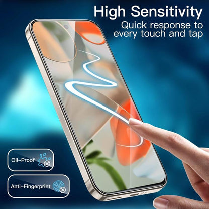25pcs High-Aluminum Full-Coverage Anti-Fingerprint Screen-Printed HD Tempered Glass Film, For Google Pixel 11 Pro XL, For Google Pixel 11, For Google Pixel 11 Pro, For Google Pixel 10a, For Google Pixel 10 Pro XL, For Google Pixel 10 Pro               ...