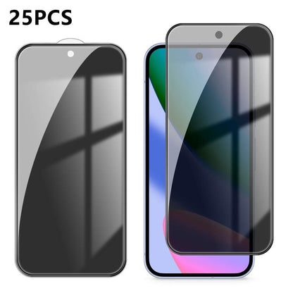 25pcs High-Aluminum Full-Coverage Anti-Fingerprint Screen-Printed Privacy Tempered Glass Film, For Google Pixel 11 Pro XL, For Google Pixel 11, For Google Pixel 11 Pro, For Google Pixel 10a, For Google Pixel 10 Pro XL, For Google Pixel 10 Pro          ...